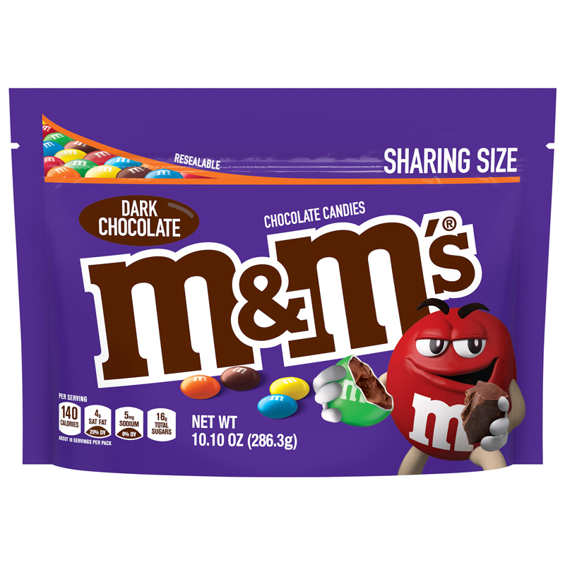 Kẹo M&M's Dark Chocolate Sharing Size 286.3g