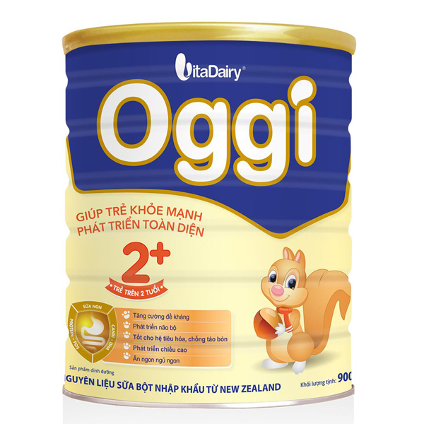 Sữa Oggi 2+ giúp trẻ khỏe manh phát triễn toàn diện 