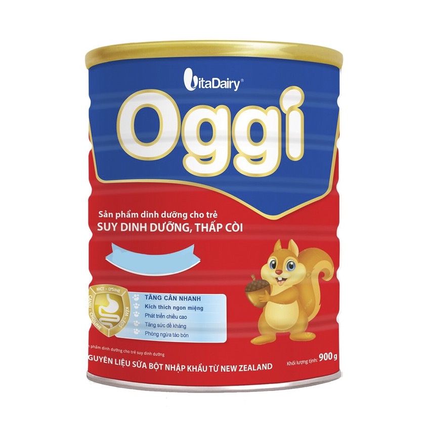 Sữa Oggi cho trẻ suy dinh dưỡng