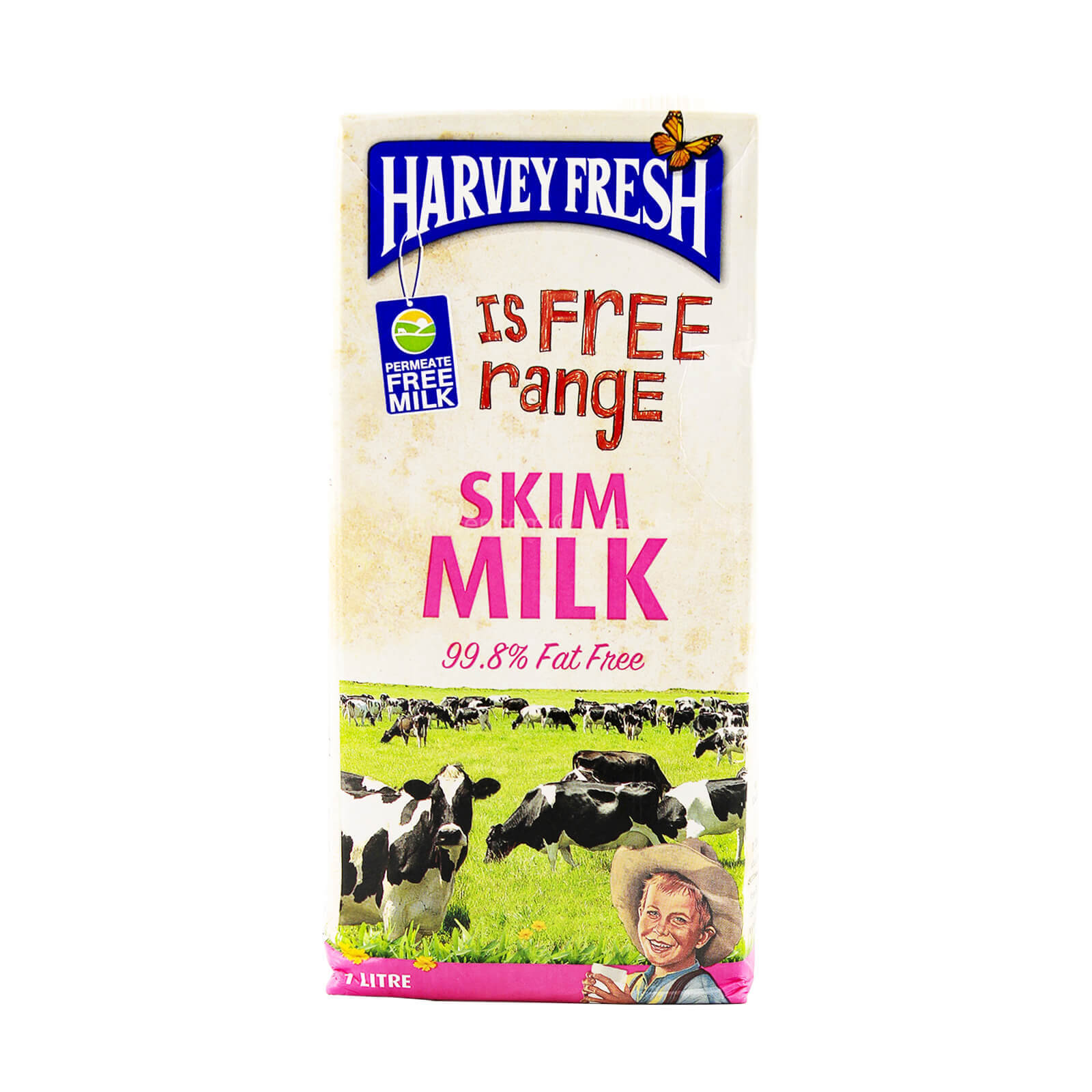 Sữa Tươi Tiệt Trùng Tách Béo Harvey Fresh 1L