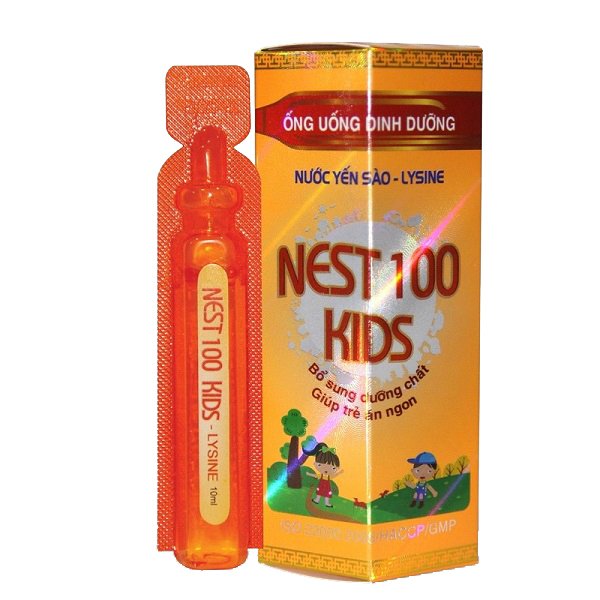 Ống Yến sào Lysine 100 Nest Kids