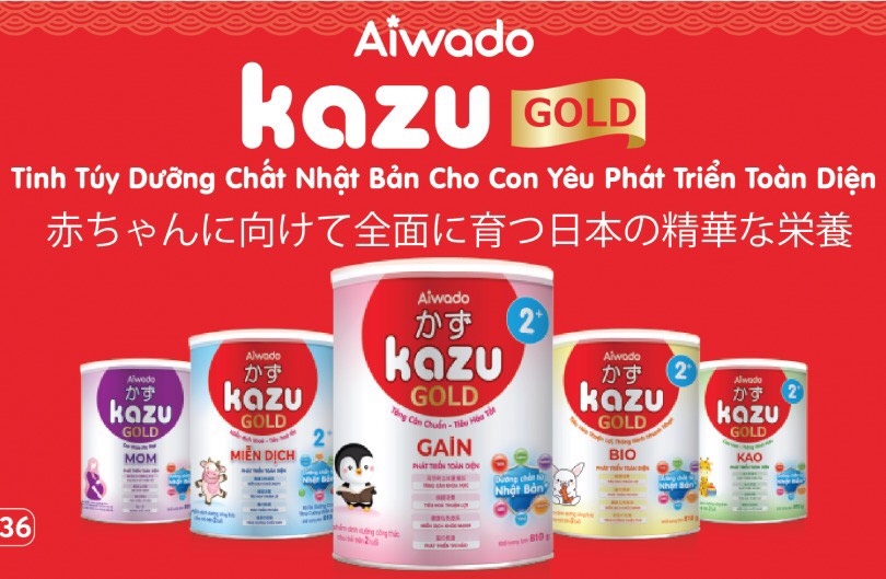Thông tin dinh dưỡng Sữa Kazu Kao 1+ Cao Hơn , Thông Minh Hơn -2