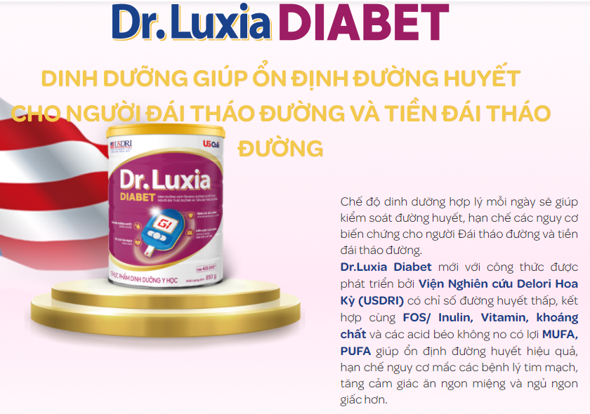 Sữa Dr.luxia Diabet 850g