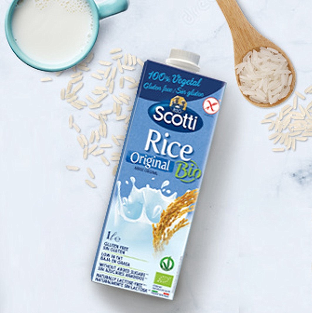 Sữa Gạo Tự Nhiên Hữu Cơ Riso Scotti - Bio Original Rice Drink 1L
