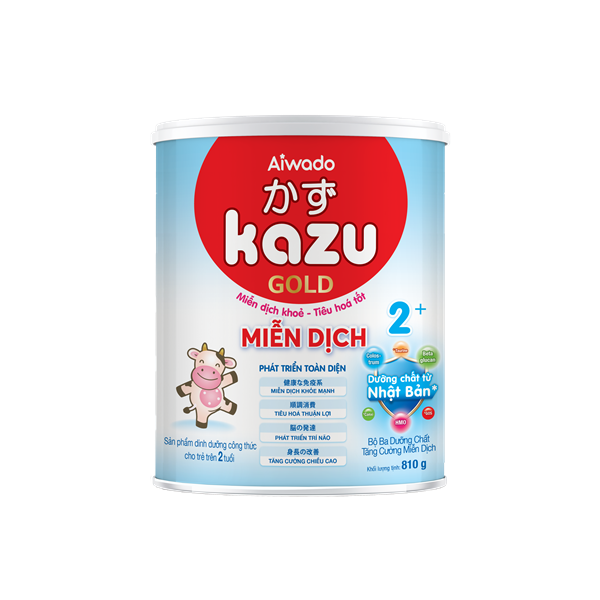 Sữa Kazu Miễn dịch  2+ Miễn dịch Khỏe, Tiêu Hóa Tốt
