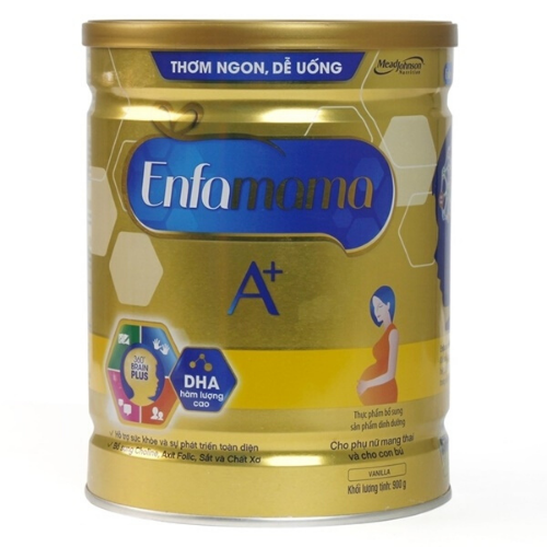 Sữa Enfamama A+ hương vani 900g  dành cho mẹ mang thai và cho con bú