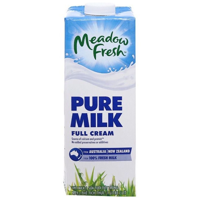 Sữa tiệt trùng Meadow Fresh nguyên kem 12h/1 lít
