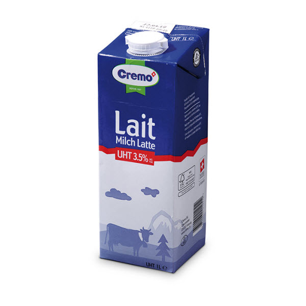 Sữa tươi Thụy Sỹ Cremo 3.5% chất béo 1lít