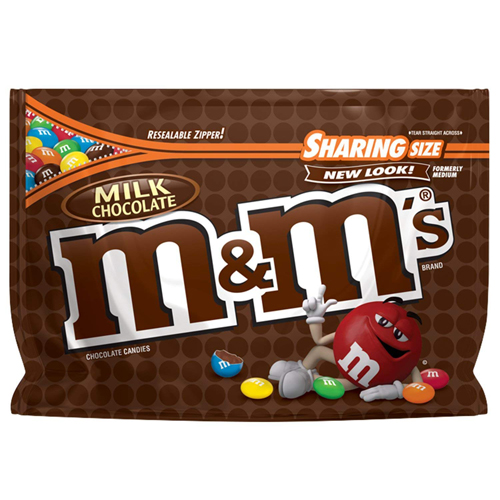 Kẹo M&M's Milk Chocolate Sharing Size, 303.3g