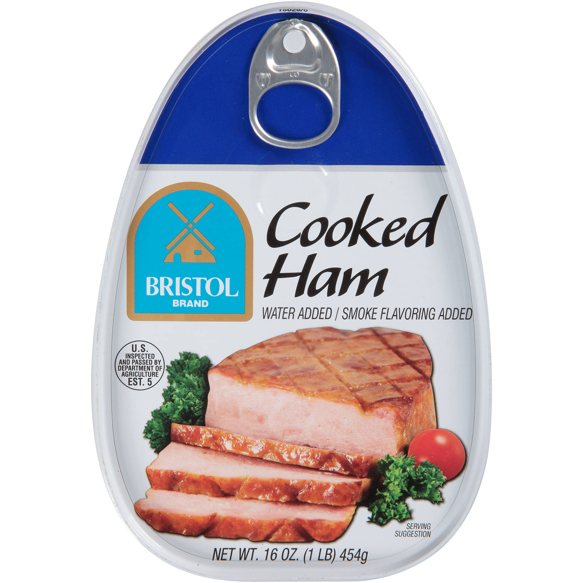 Thịt hộp giăm bông Cooked Ham Bristol 454g