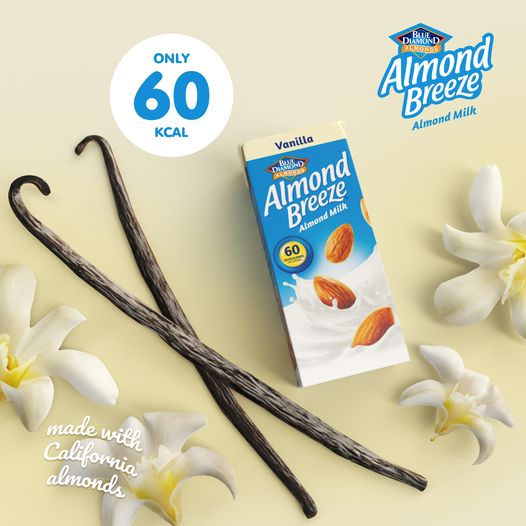 Sữa hạt hạnh nhân Almond Breeze Vanilla lốc 3 hộpx180ml
