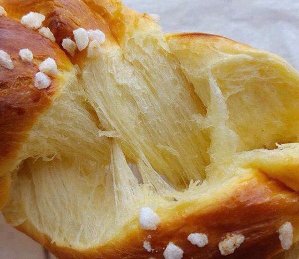 Bánh Mì La Fournée Dorée Brioche Tressee Sucre Perle' 400g