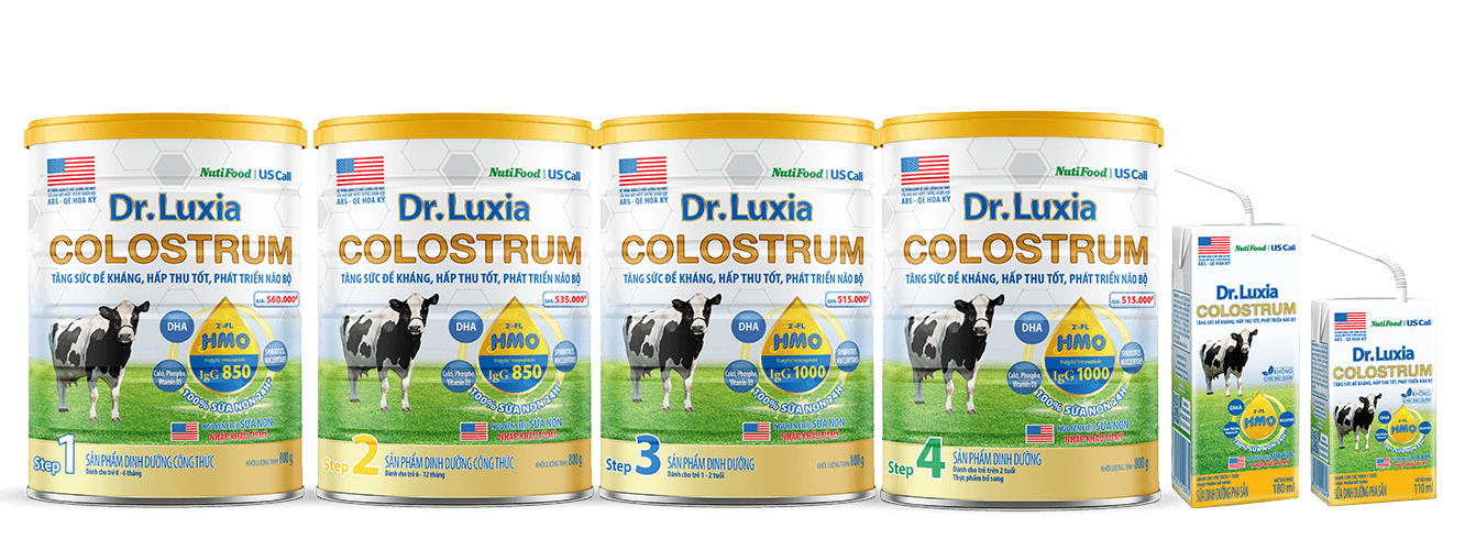  Sữa Dr.luxia Colostrum Step 4 800g
