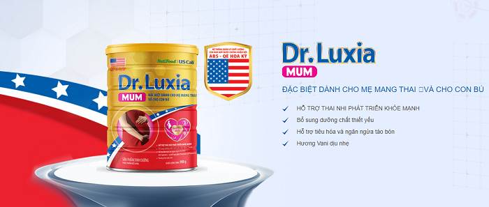 Sữa  Dr.Luxia Mum dành cho mẹ mang thai và cho con bú 