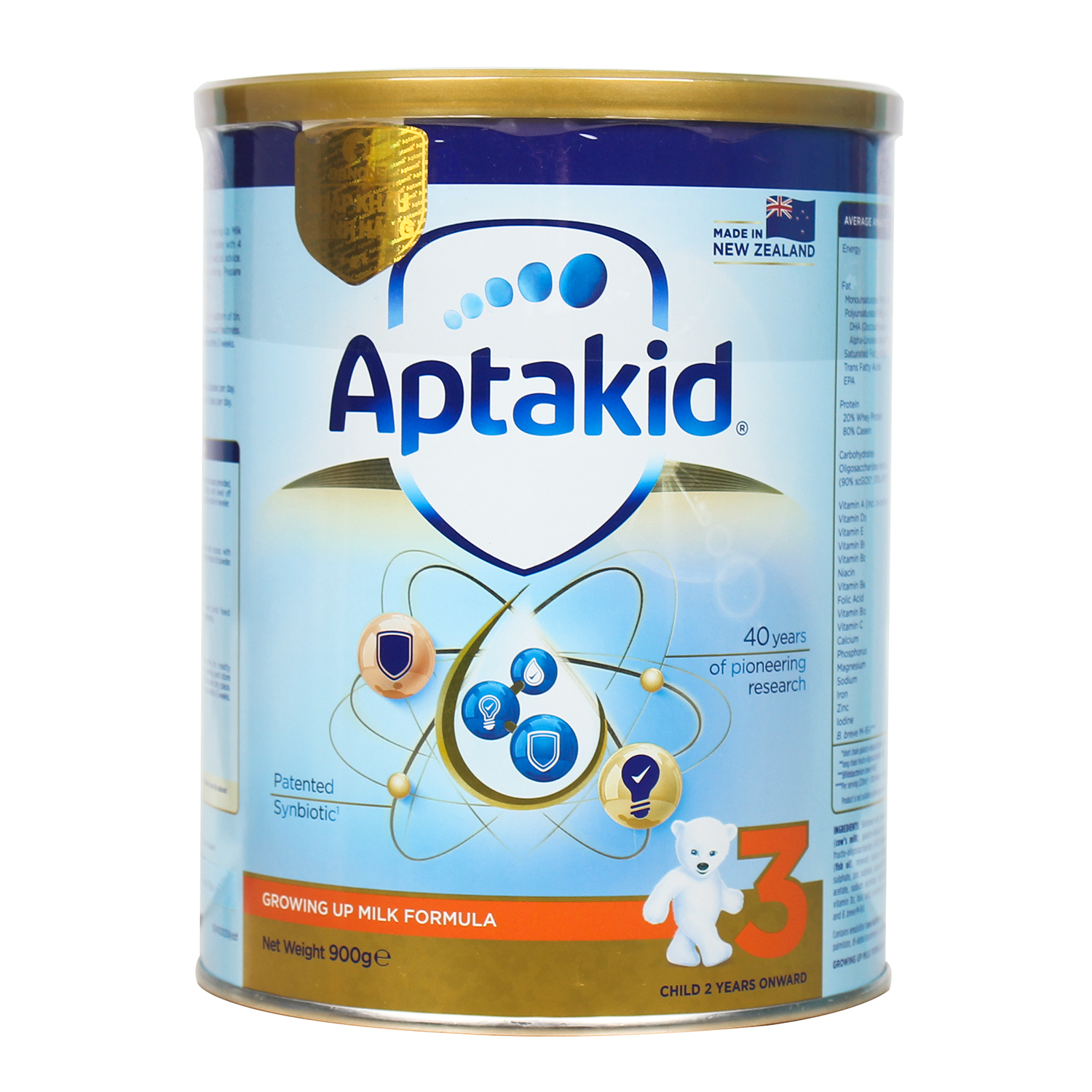 Sữa Aptakid New Zealand số 3 900g