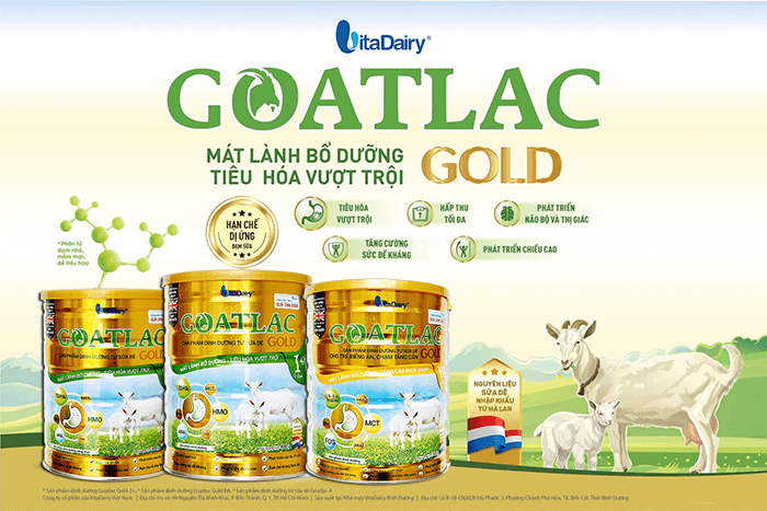 Goatlac Gold - Mát lành bổ dưỡng, tiêu hóa vượt trội