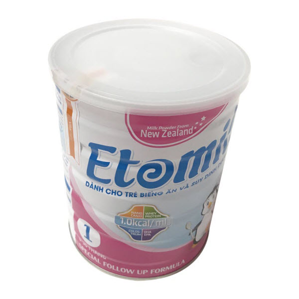Sữa Etomil dùng để thay thế bữa ăn phụ, bổ sung cho chế độ ăn hàng ngày thiếu vi chất dinh dưỡng.
