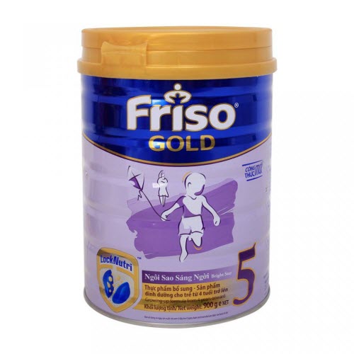 Sữa Frisolac Gold 5 là nguồn dinh dưỡng hỗ trợ cho hệ miễn dịch của bé