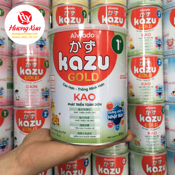 Sữa Kazu Kao 1+ Cao Hơn , Thông Minh Hơn