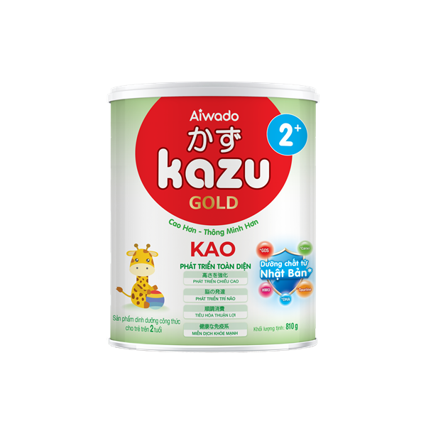 Sữa Kazu Kao 2+ Cao Hơn , Thông Minh Hơn