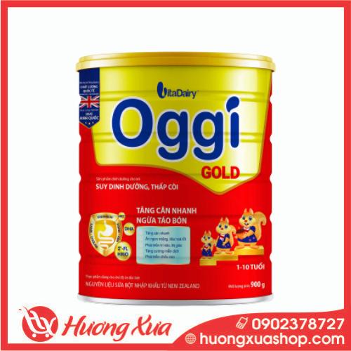 Sữa Oggi Gold 900g dành cho trẻ suy dinh dưỡng , thấp còi